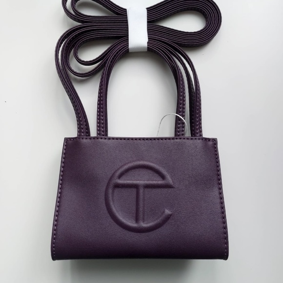 TELFAR SMALL EGGPLANT SHOPPING BAG - Picture 5 of 9